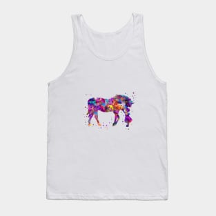 Little girl and horse Tank Top